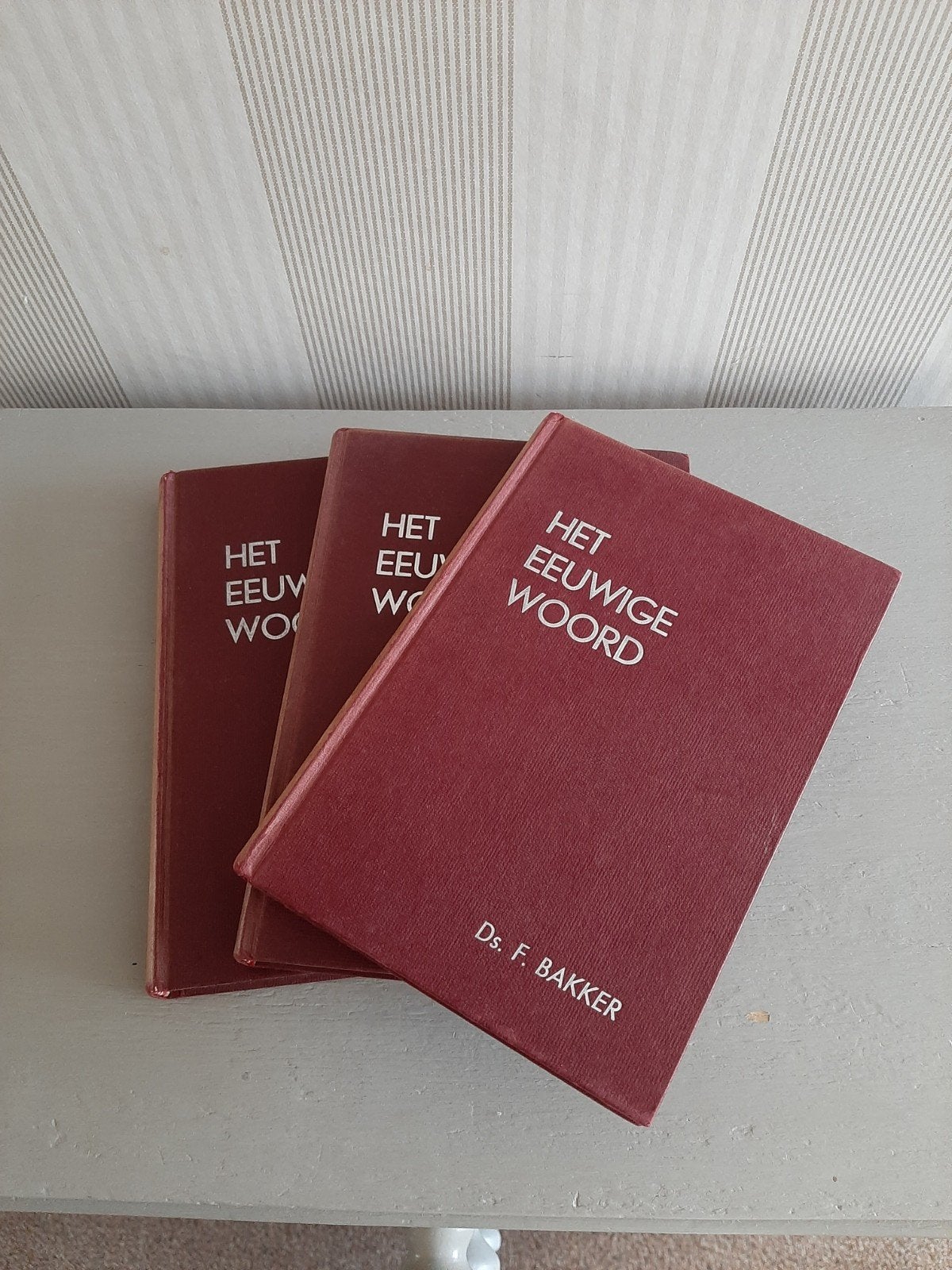 Het eeuwige woord-Ds F. Bakker 3 delen, Ophalen of Verzenden, Gelezen, Ds. F. Bakker, Christendom | Protestants