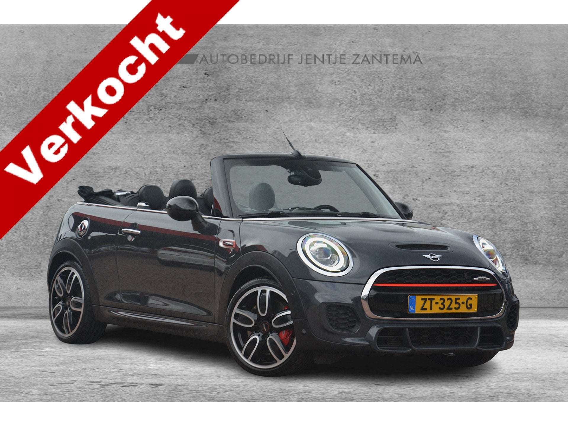 MINI Cabrio 2.0 John Cooper Works Chili | Navigatie | Harman, Auto's, Mini, 1998 cc, 232 pk, Gebruikt, Euro 6
