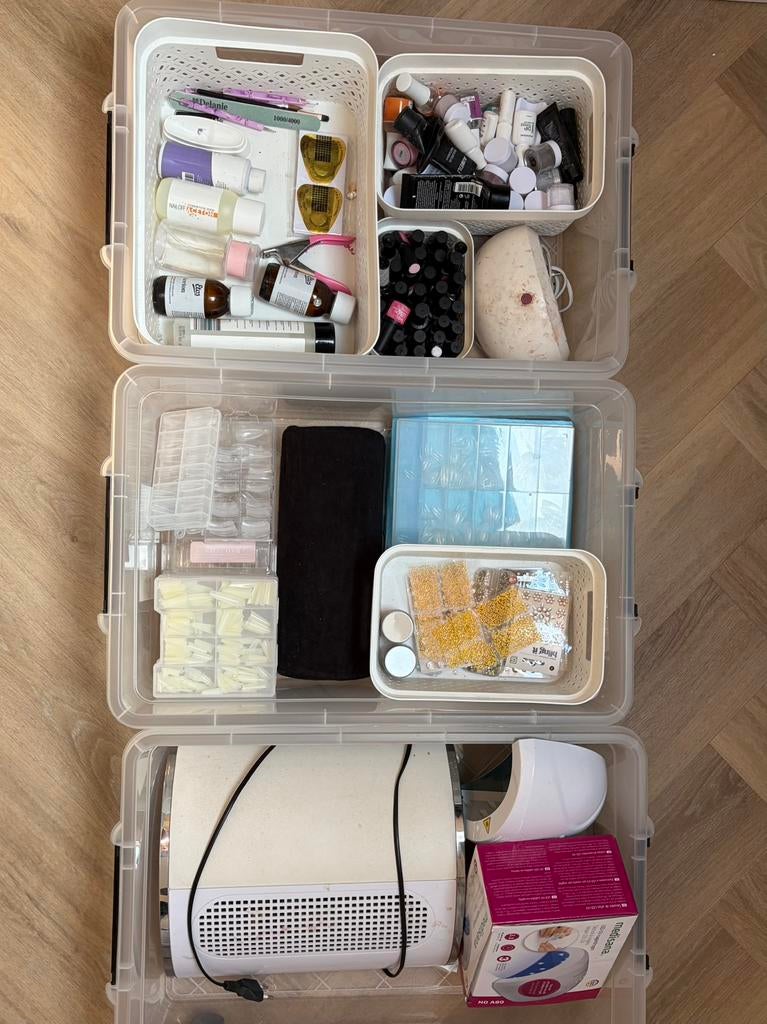 Nagelspullen, Sieraden, Tassen en Uiterlijk, Uiterlijk | Cosmetica en Make-up, Gebruikt, Overige kleuren, Ophalen of Verzenden