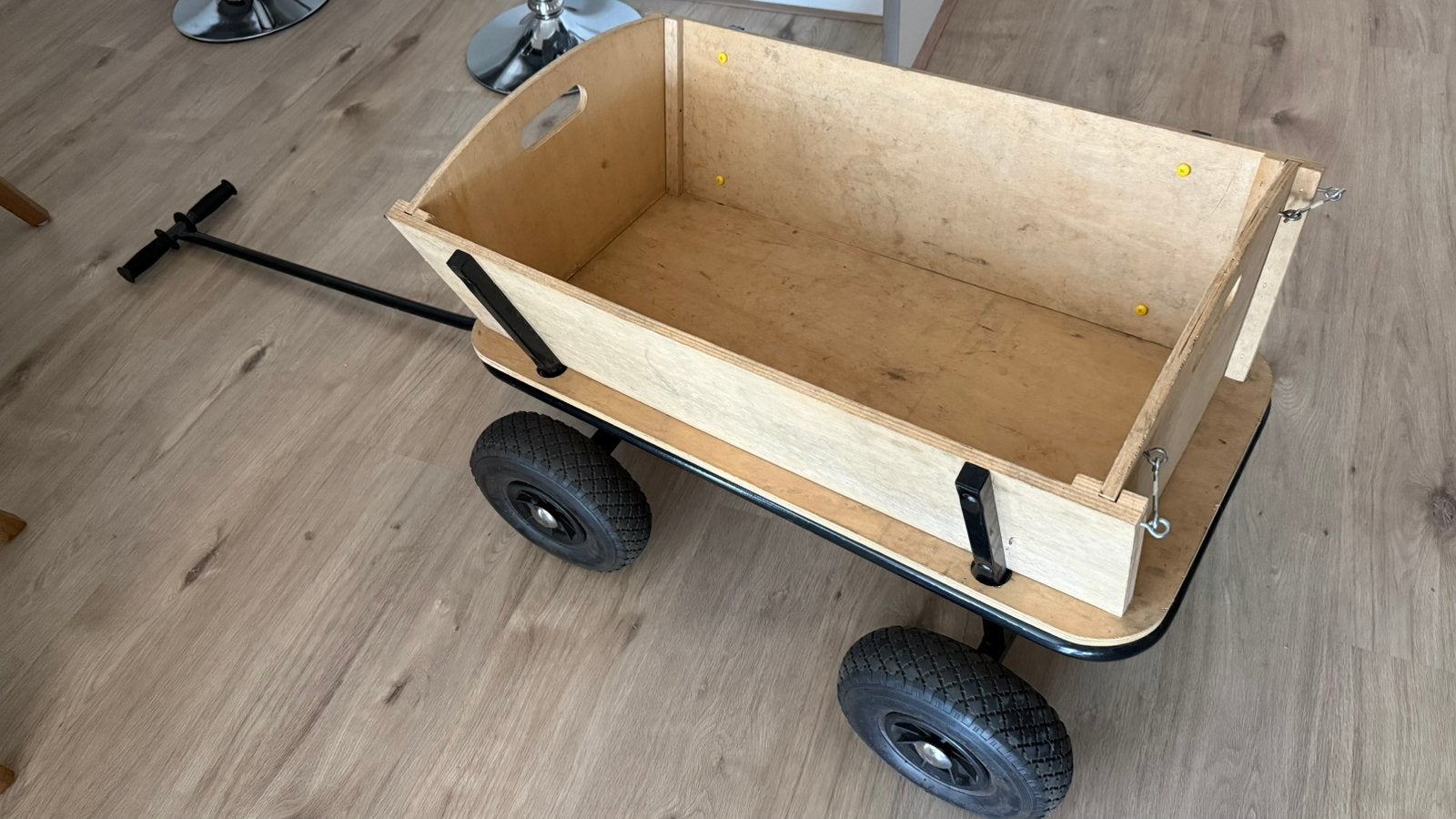 Houten Billy bolderkar met stevige banden (waarde €95), Ophalen, Zo goed als nieuw