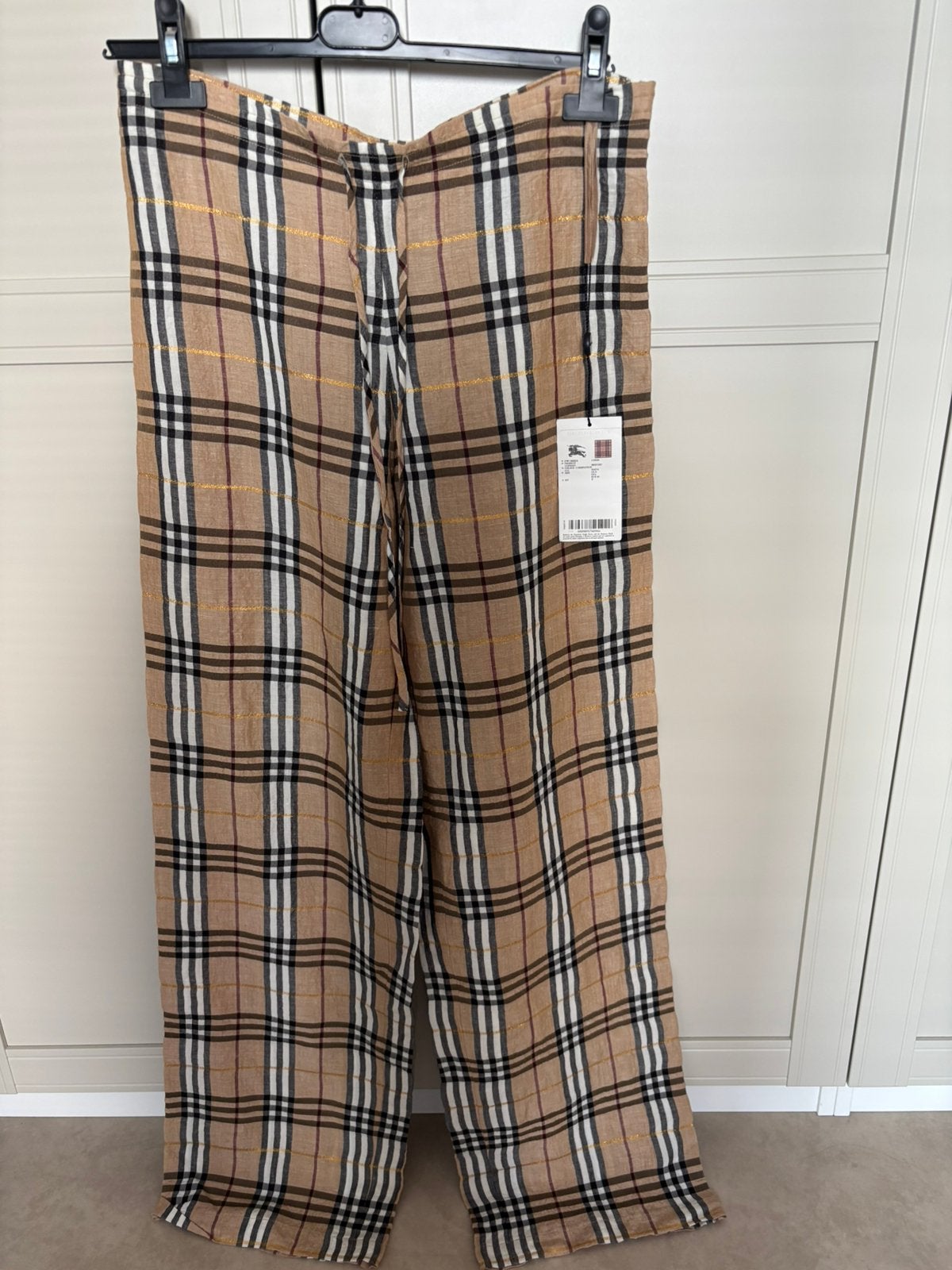 Burberry broek, Ophalen of Verzenden, Nieuw, Meerkleurig, Lang