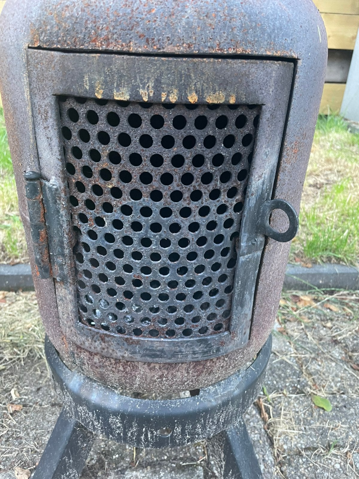 Open haard buiten zelfgemaakte, Ophalen of Verzenden