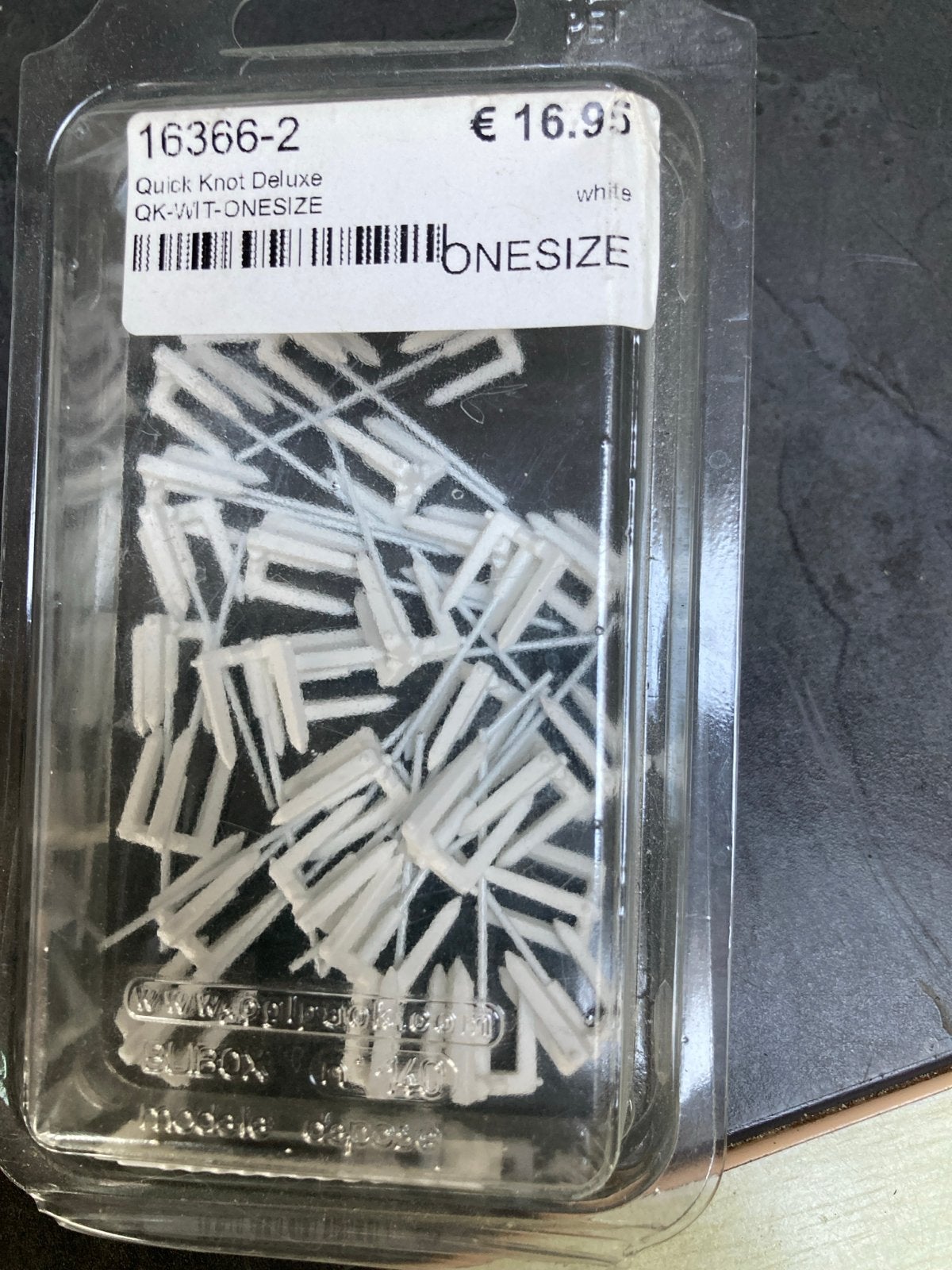 Quick Knot Deluxe - Witte knothulpen voor paardenmanen, Ophalen of Verzenden, Nieuw