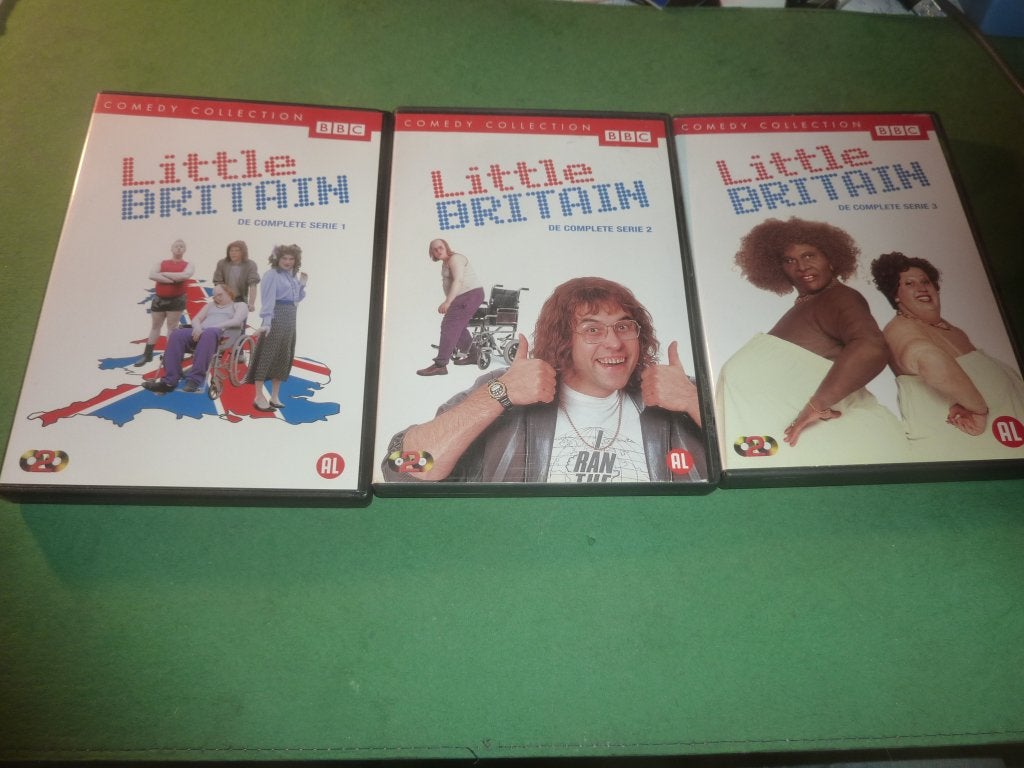 Little Britain De complete serie 1, 2 en 3 3x Dubbel-dvd, Cd's en Dvd's, Engels, Verzenden, Alle leeftijden, Nederlands