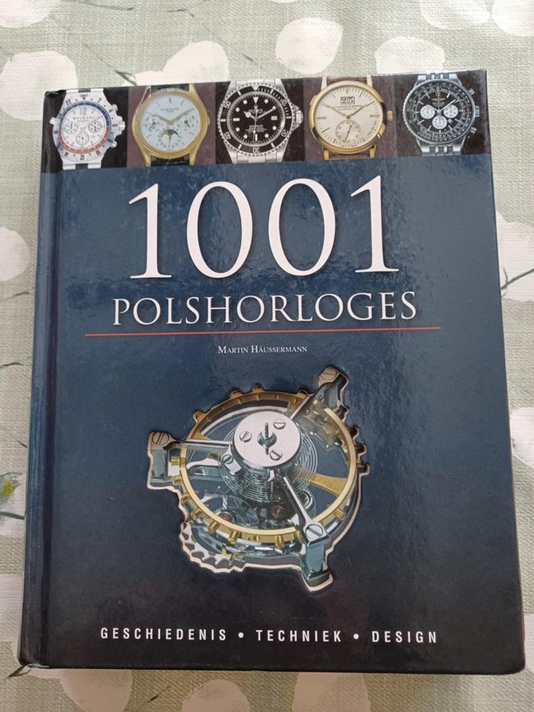 1001 Polshorloges - Geschiedenis, Techniek, Design, Boeken, Zo goed als nieuw, Overige onderwerpen, Martin Haussermann, Ophalen of Verzenden