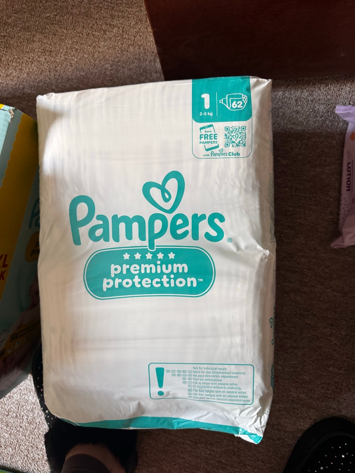 Pampers Premium Protection & Kruidvat New Born luiers maat 1, Ophalen, Nieuw