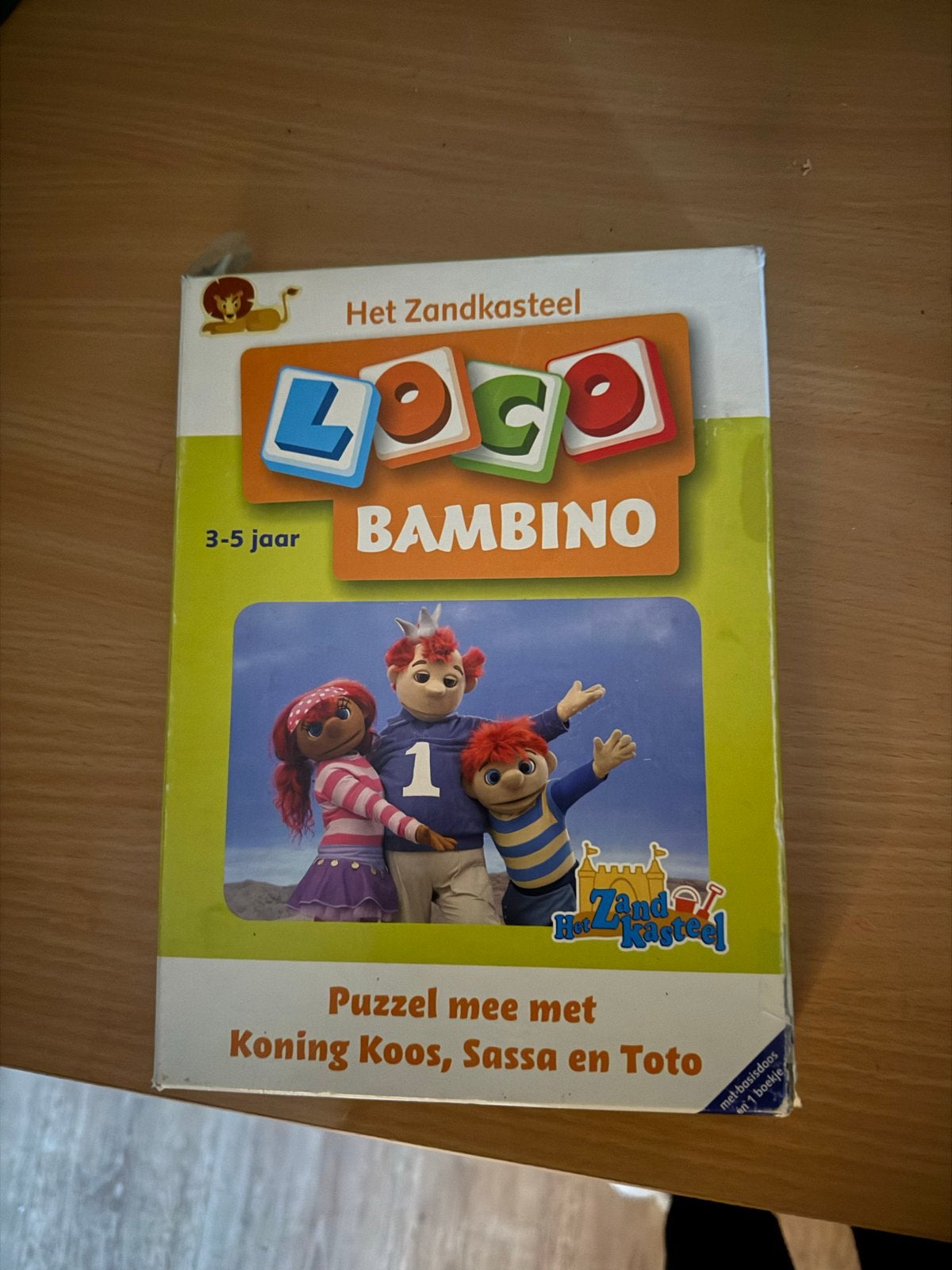 Compleet Loco Bambino Het Zandkasteel 3-5 jaar, Ophalen of Verzenden, Gebruikt, Puzzelen