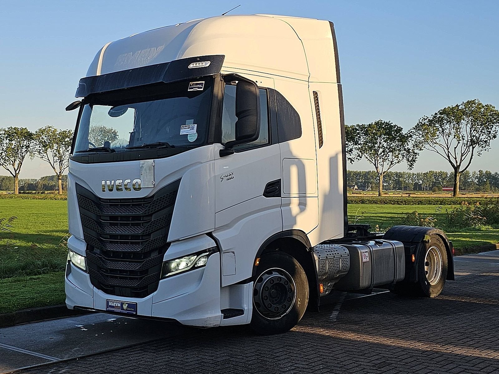 IVECO S-WAY AS440S49, Auto's, Automaat, Euro 6, Iveco, Wit