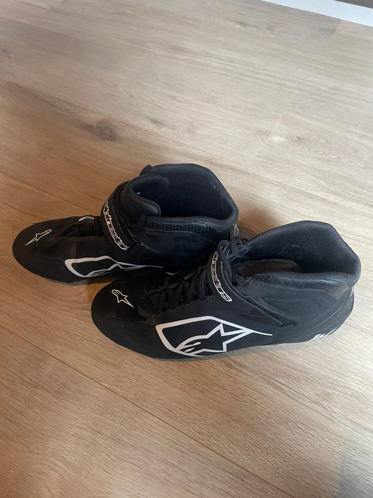 Alpinestars Tech-1 K Kart Schoenen Zwart/Wit - Maat 42, Ophalen of Verzenden, Zo goed als nieuw, Kart