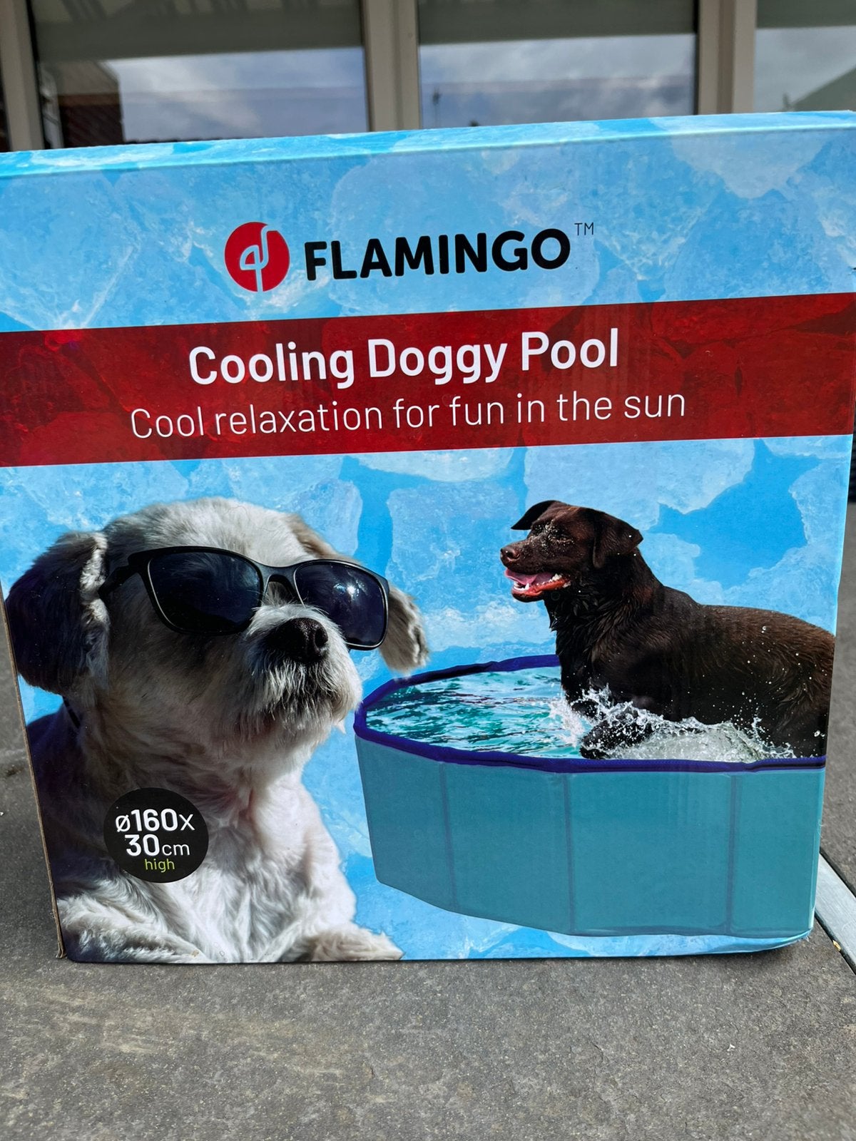 Zwembad honden groot, Dieren en Toebehoren, Honden-accessoires, Ophalen of Verzenden, Zo goed als nieuw