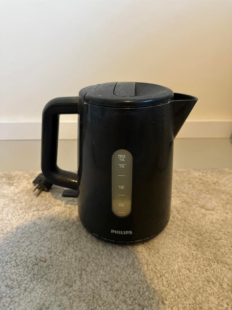 Philips waterkoker 1,6L, 1 tot 2 liter, Ophalen of Verzenden, Gebruikt
