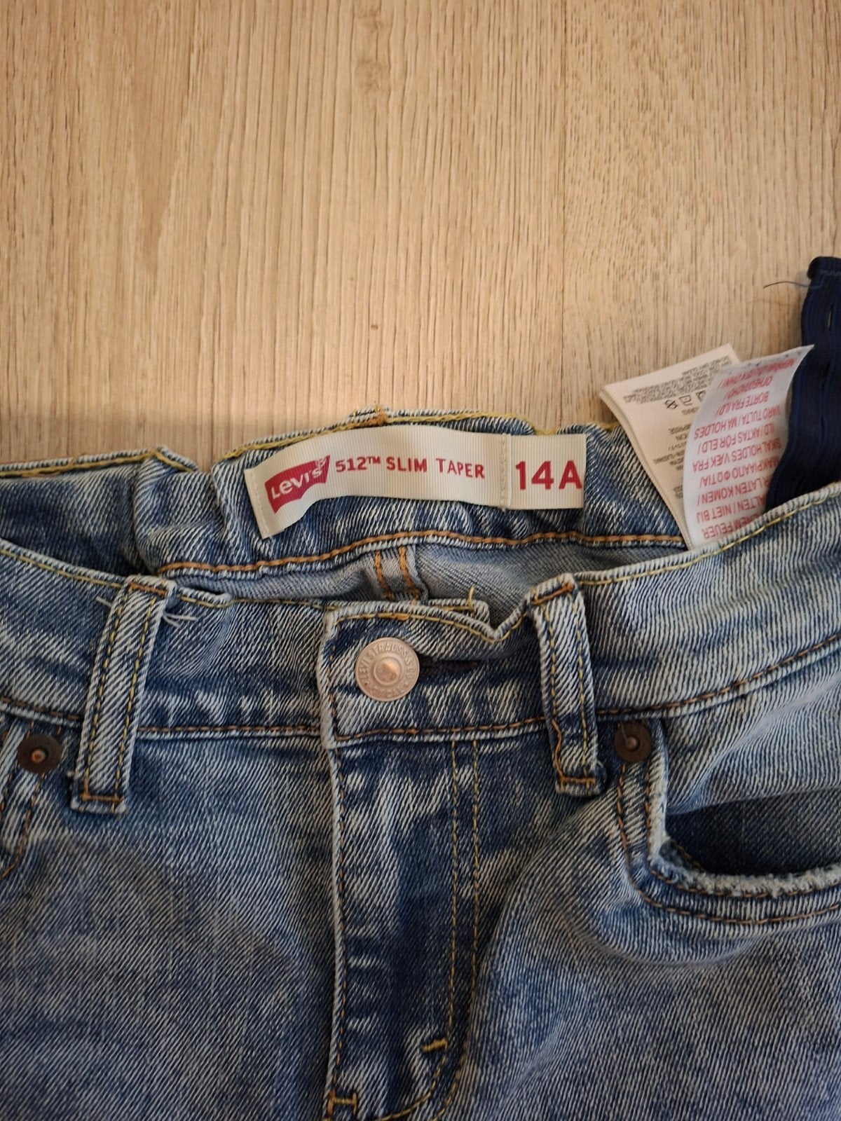 Levi's 512 Slim Fit Jeans voor Kinderen - Maat 14, Ophalen of Verzenden, Nieuw, Levi's, Jongen of Meisje