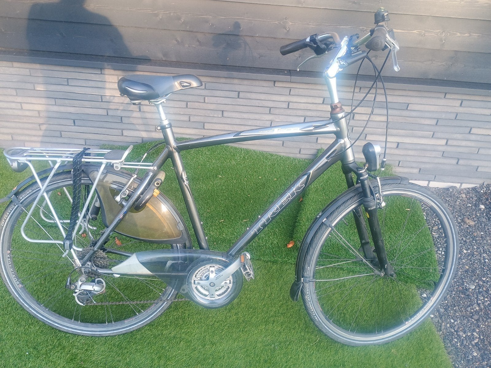Trek Navigator T600 herenfiets, Gebruikt, Velgrem, Versnellingen, 57 tot 61 cm