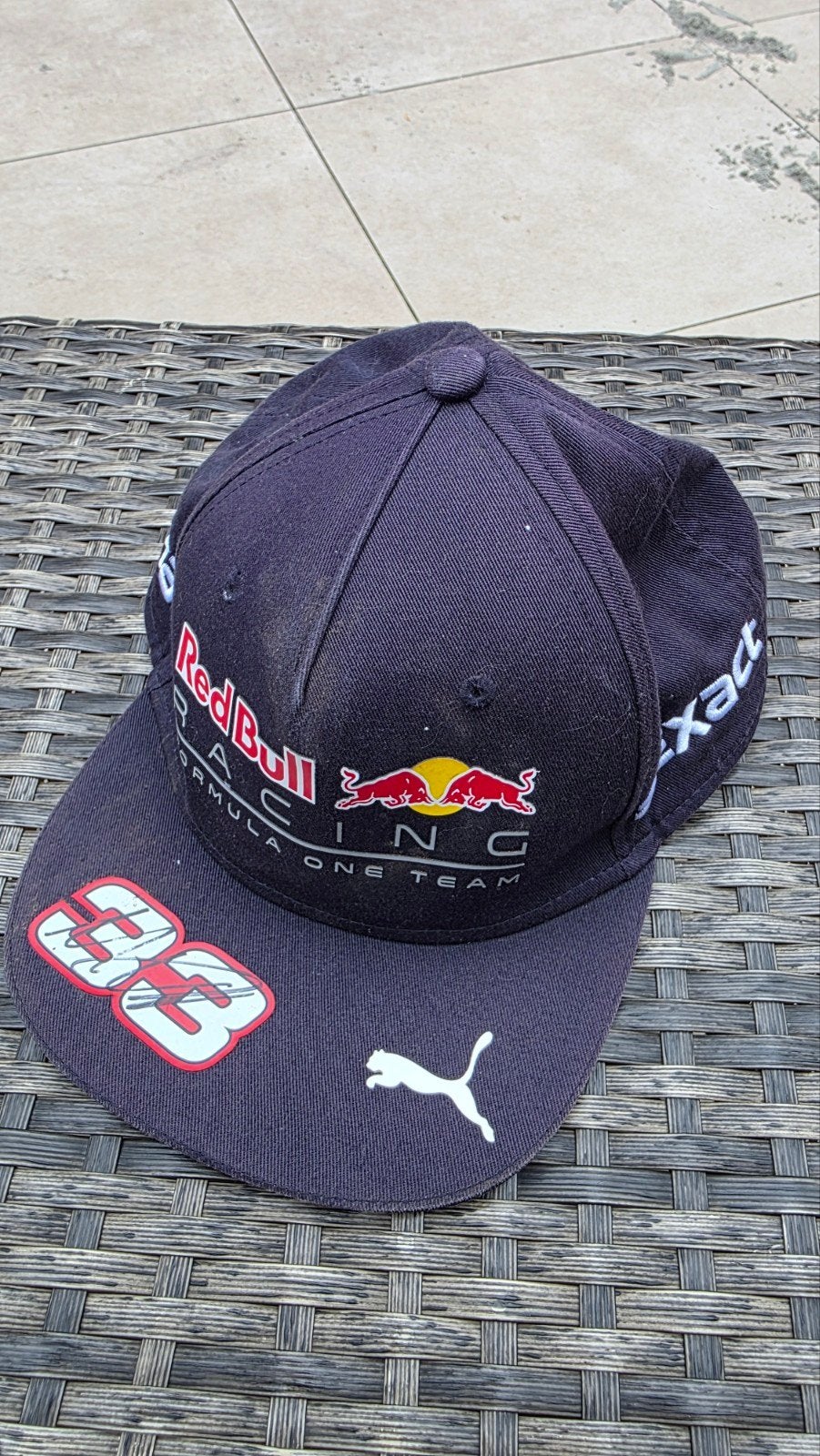 Gesigneerde RedBull cap (kids) Max Verstappen Zandvoort 2018, Verzamelen, Automerken, Motoren en Formule 1, Ophalen of Verzenden
