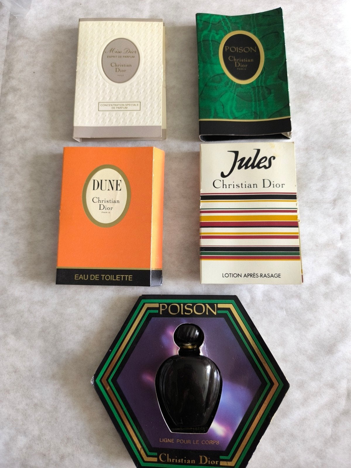 Christian Dior Miniatuur Parfum Collectie - Vintage Samples, Ophalen of Verzenden, Nieuw
