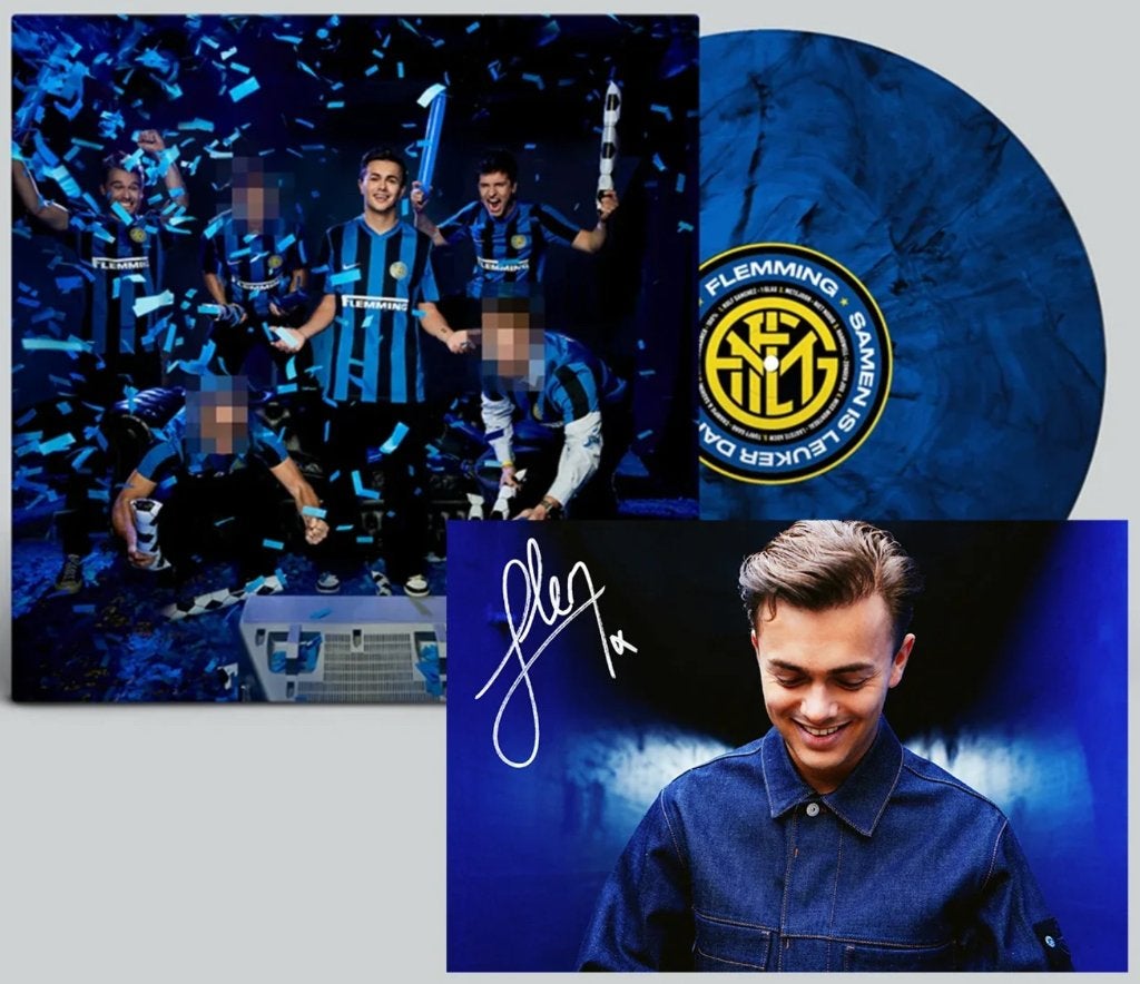 Vinyl LP Flemming Samen Is Leuker GESIGNEERD BLAUWZWART NEW, LP, Gesigneerd, Ophalen of Verzenden, Pop