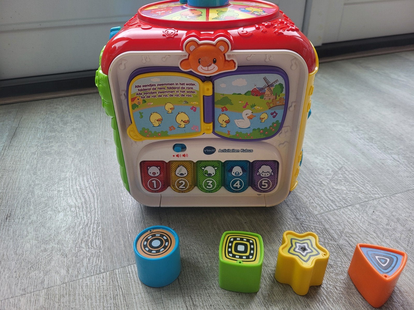 Vtech activiteiten kubus, Kinderen en Baby's, Speelgoed | Babyspeelgoed, Ophalen of Verzenden, Gebruikt, Overige typen