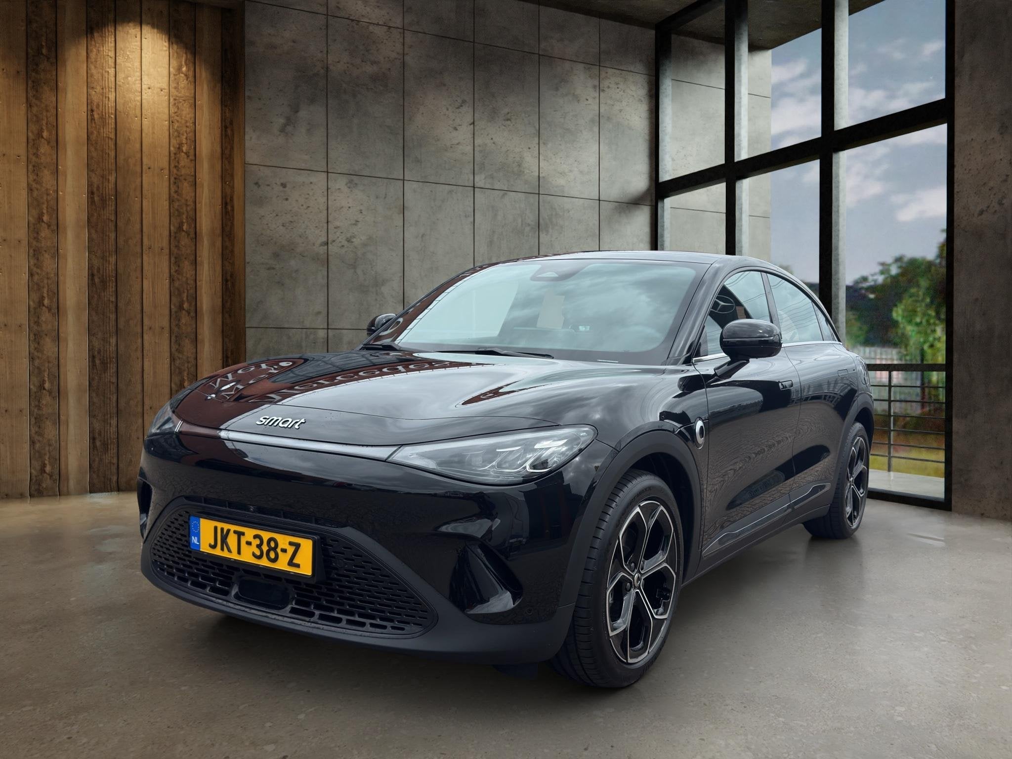 smart #3 Pro 49 kWh, Automaat, 12 maanden, Gebruikt, Leder en Stof