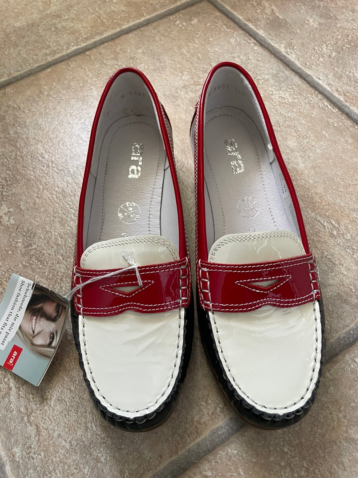 ARA Loafers Schoenen Instappers 38 Nieuw, Kleding | Dames, Ophalen of Verzenden, Nieuw, Blauw, Instappers