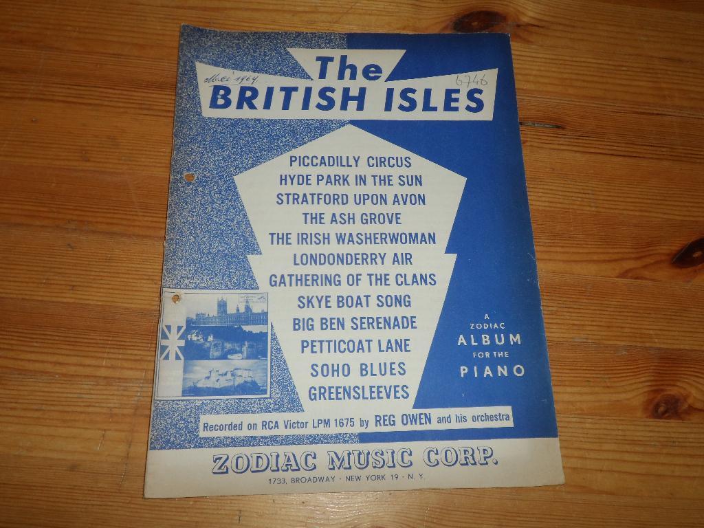 The british isles - zodiac album - Reg Owen, Muziek en Instrumenten, Gebruikt, Gitaar, Ophalen of Verzenden, Artiest of Componist
