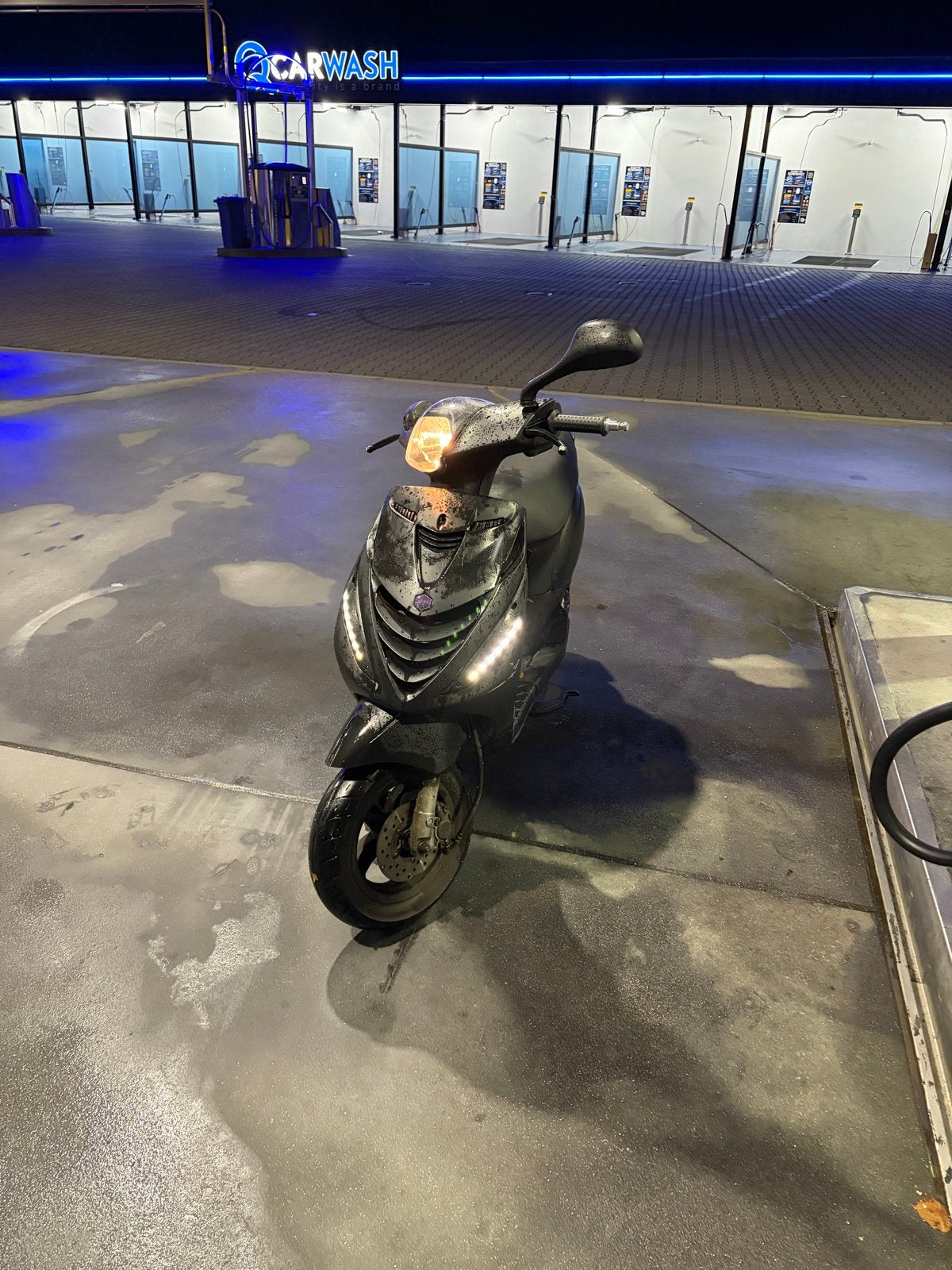 Piaggio Zip 4T 50cc Scooter - Zwart uit 2020, Gebruikt, Maximaal 45 km/u, Zip, Ophalen of Verzenden