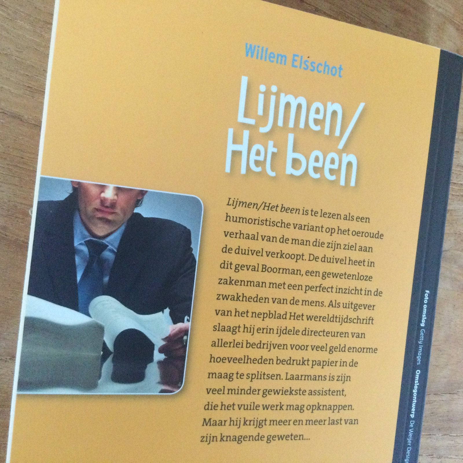Foto 2 van Willem Elsschot, Lijmen/Het Been