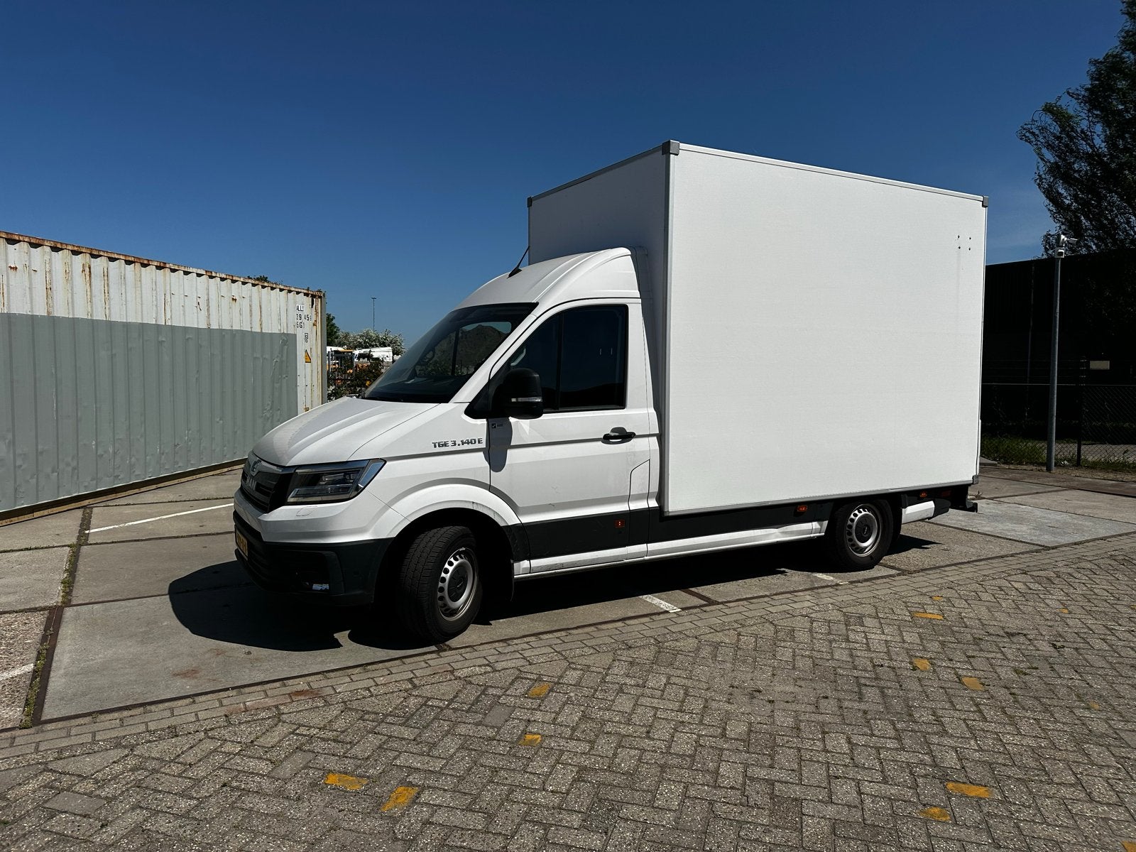 MAN TGE GB Elektrisch 136pk SW H2 3.140E FWD Aut 2022 Wit, Auto's, 136 pk, 40 min, MAN, Wit