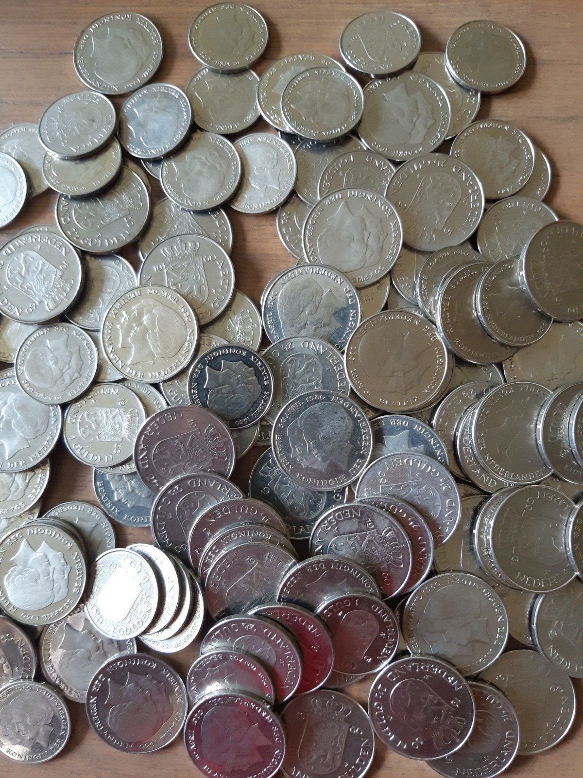 50 guldens+70 rijksd.1980 dubbelportret kk f.1.6, Postzegels en Munten, Munten en Bankbiljetten | Verzamelingen, Ophalen, Nederland