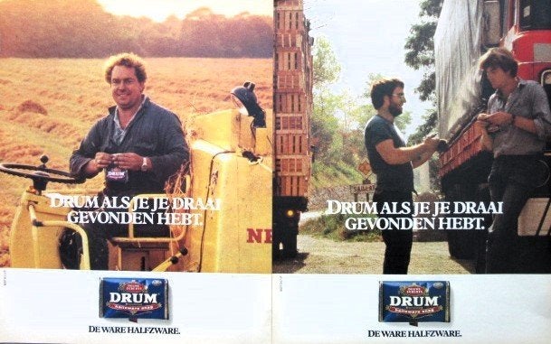 25 oude advertenties Douwe Egberts shag 67-01 Drum Kentuck, Verzamelen, Ophalen of Verzenden, Gebruikt