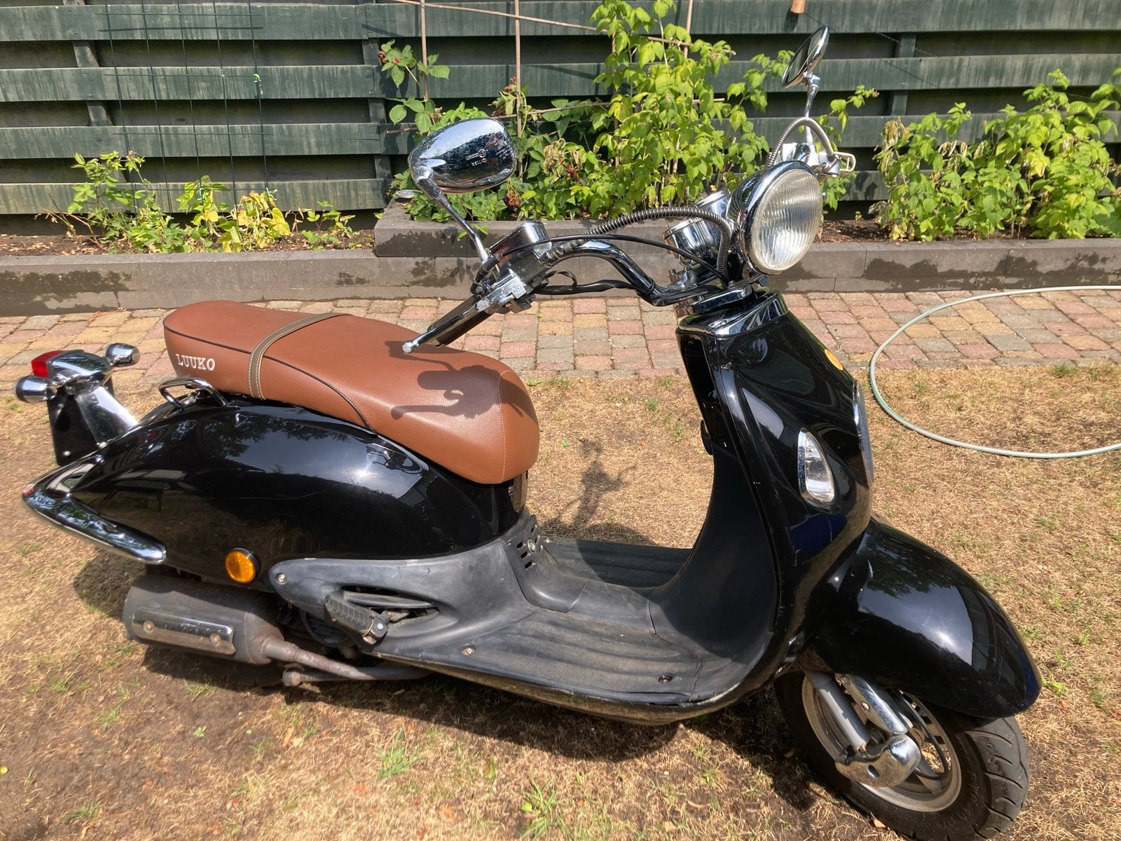 Zwarte Luuko Scooter - Goede Staat, Ophalen, Gebruikt, Benzine, Overige merken