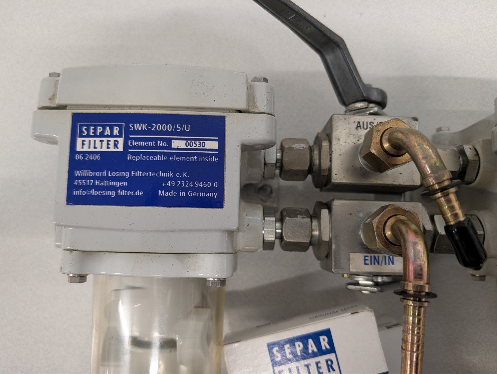 Separ filters SWK-2000/5/U met extra filters, Ophalen of Verzenden