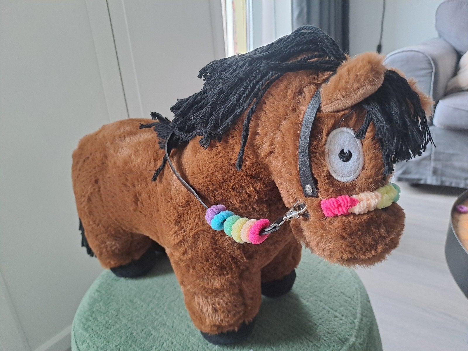 Crafty pony hoofdstel en halster, Kinderen en Baby's, Speelgoed | Knuffels en Pluche, Ophalen of Verzenden, Nieuw, Paard