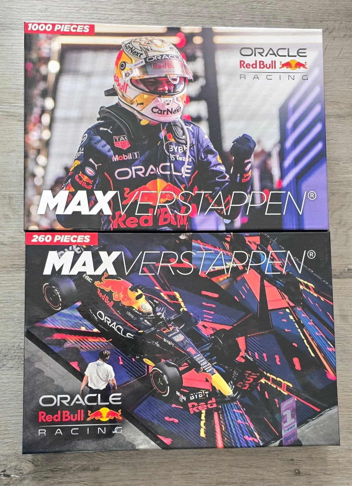 Max Verstappen puzzels, Ophalen of Verzenden, 500 t/m 1500 stukjes, Zo goed als nieuw, Legpuzzel