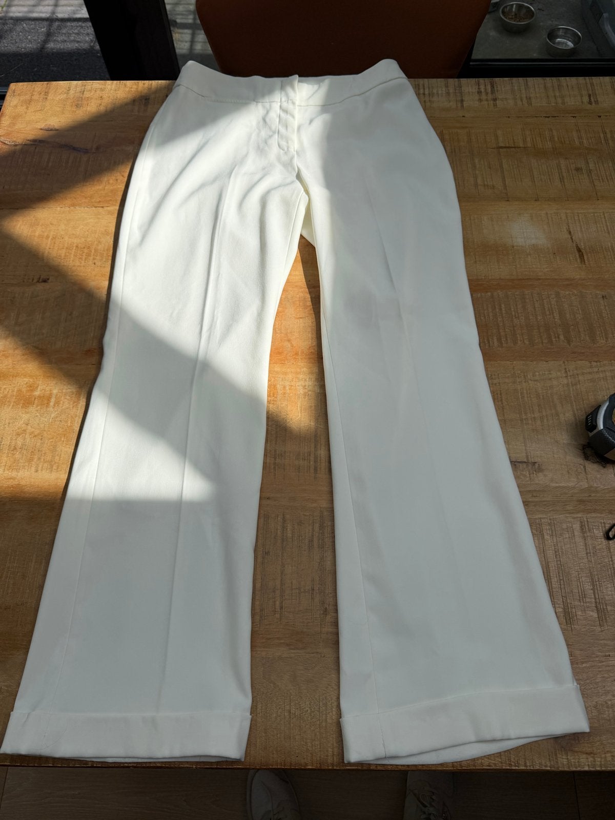 Witte nette broek van Xanaka, maat 38, Maat 38/40 (M), Wit, Ophalen of Verzenden, Zo goed als nieuw