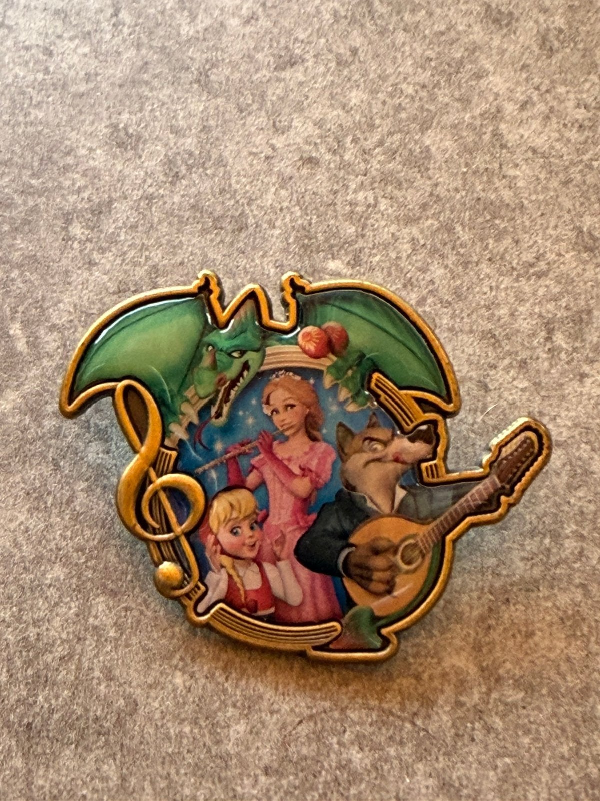 Efteling pin Sprookjesbos de musical, Verzamelen, Efteling, Ophalen of Verzenden, Zo goed als nieuw