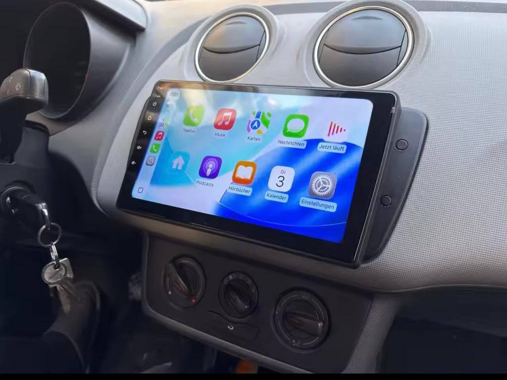 Apple carplay / radio scherm seat ibiza inc montage, Auto diversen, Ophalen of Verzenden, Zo goed als nieuw