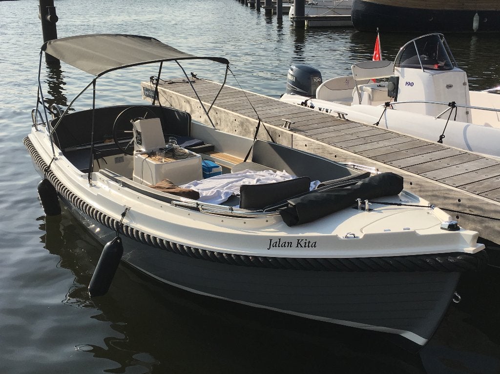 Bimini Zonnekap Interboat 17, Ophalen, Zo goed als nieuw, Overige typen