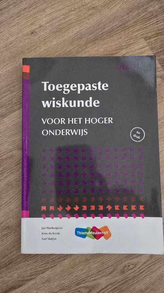 Toegepaste wiskunde voor het hoger onderwijs – deel 1, Boeken, Studieboeken en Cursussen, ThiemeMeulenhoff, Zo goed als nieuw
