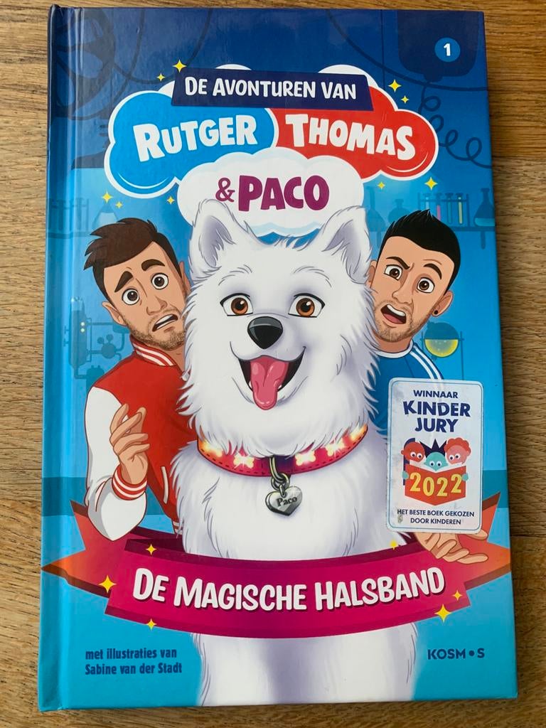Rutger Vink - De magische halsband, Rutger Vink; Thomas van Grinsven, Fictie algemeen, Ophalen of Verzenden, Zo goed als nieuw