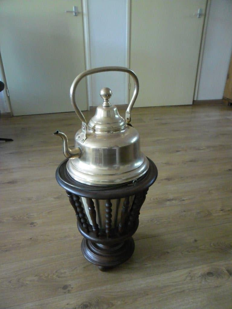 Leuke koperen ketel als woondecoratie, Huis en Inrichting, Ophalen, Vintage, Zo goed als nieuw, Natuurlijk materiaal