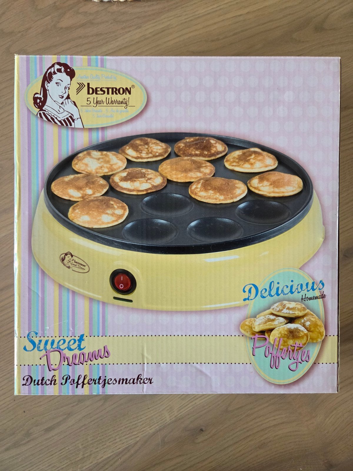 Bestron Sweet Dreams Poffertjesmaker - Nieuw in doos, Ophalen of Verzenden