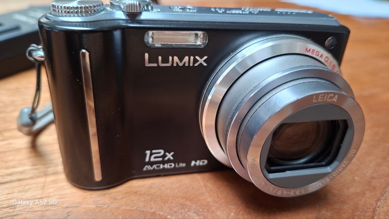 Panasonic Lumix DMC-TZ7 Compactcamera met 12x optische zoom, Audio, Tv en Foto, Ingebouwde flitser, Handleiding, Gebruikt, Panasonic