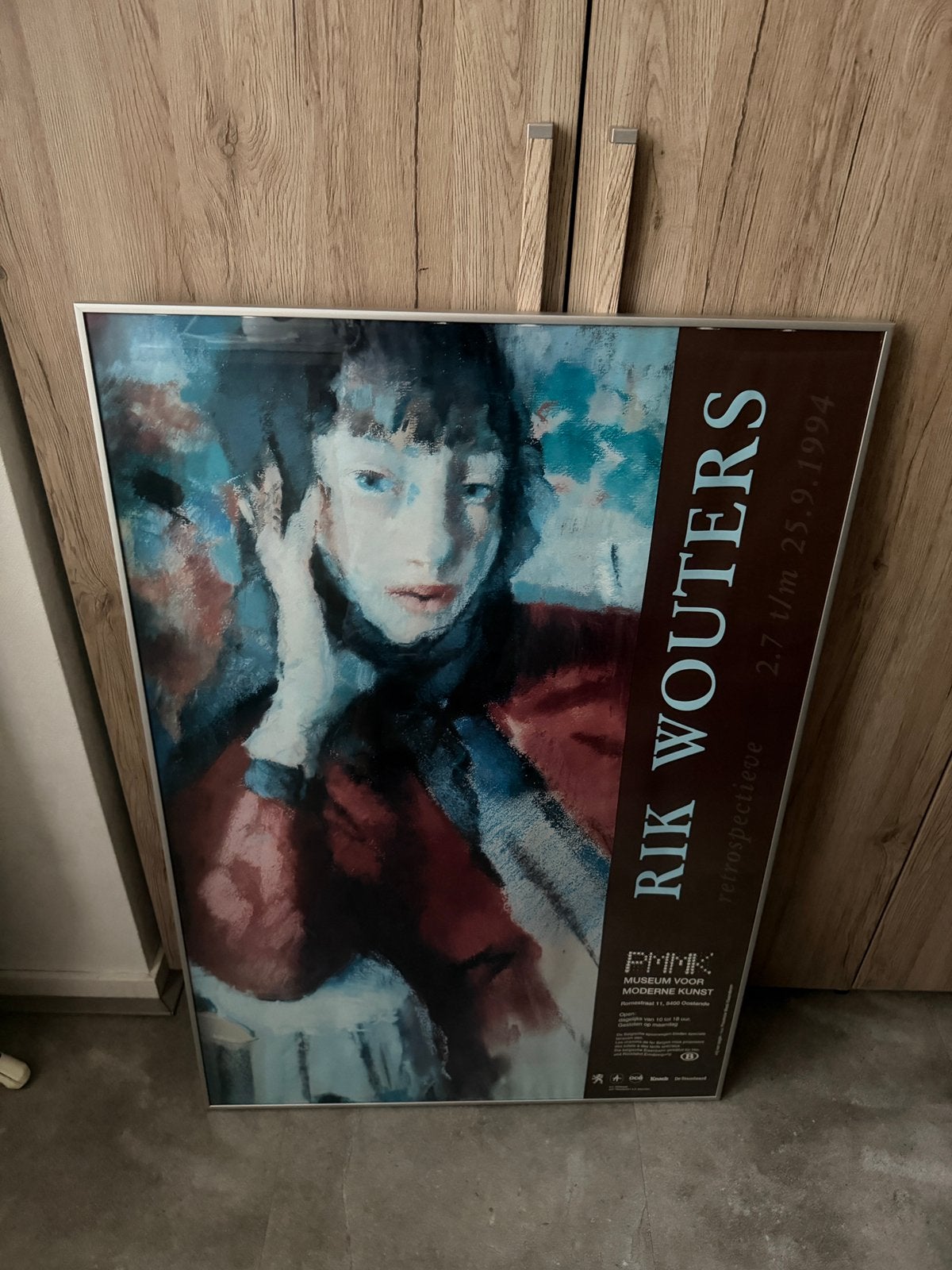 Barth lijst 60x100, Ophalen, Zo goed als nieuw, Schilderij, 75 – 100