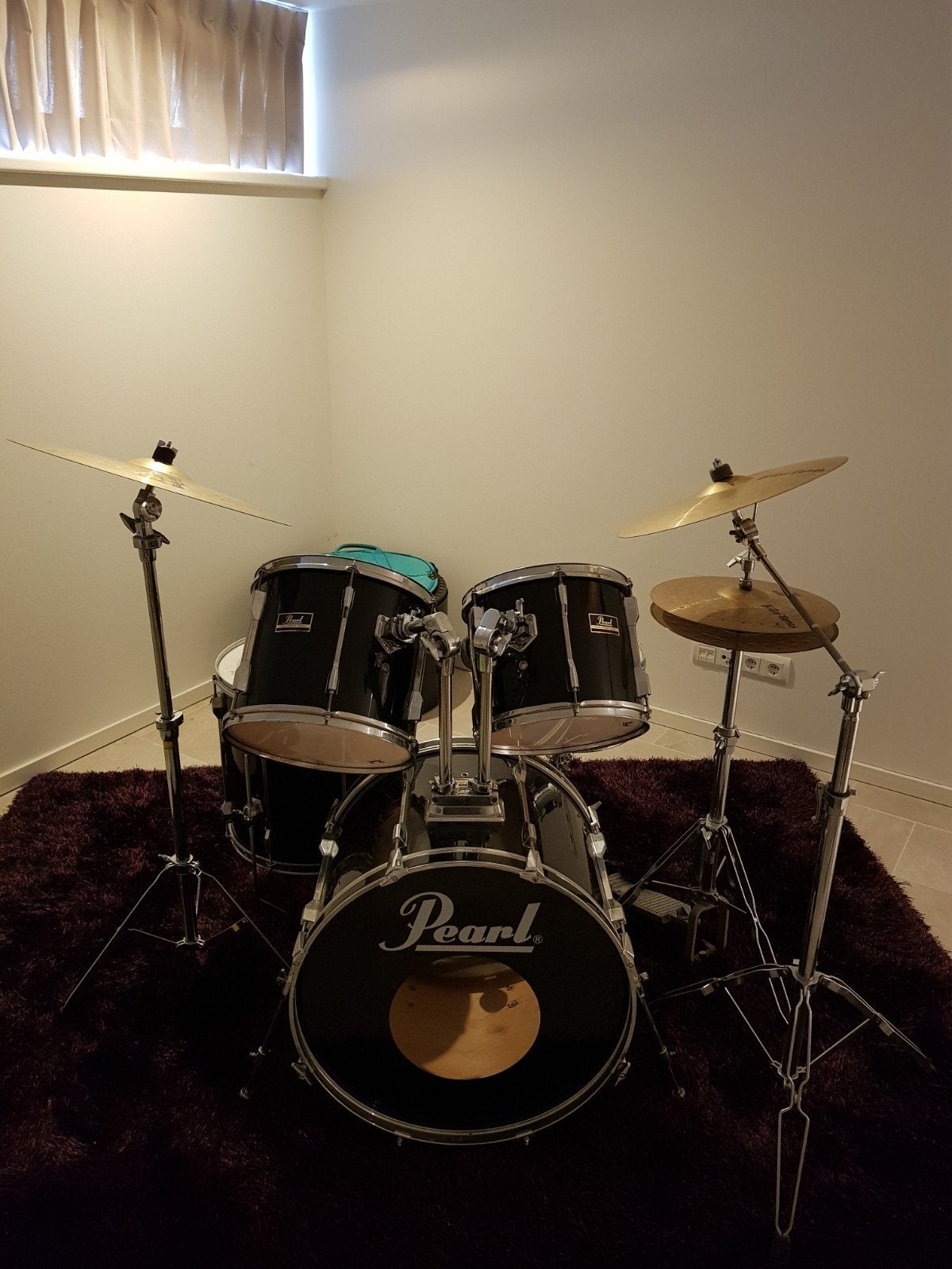 Pearl drumstel, Muziek en Instrumenten, Drumstellen en Slagwerk, Ophalen, Gebruikt, Pearl