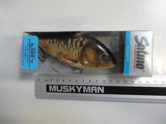 Kunstaas: Salmo Slider 12 Sinking Jerkbaits, Watersport en Boten, Hengelsport | Roofvissen, Verzenden, Nieuw, Overige typen