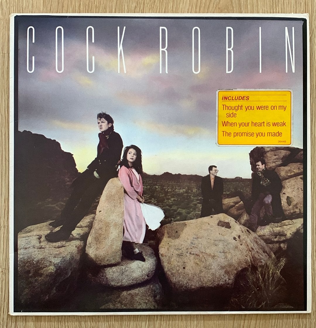 Cock Robin - Cock Robin LP, Cd's en Dvd's, Vinyl | Pop, Inclusief binnenhoes, Ophalen of Verzenden, Gebruikt, 12 inch