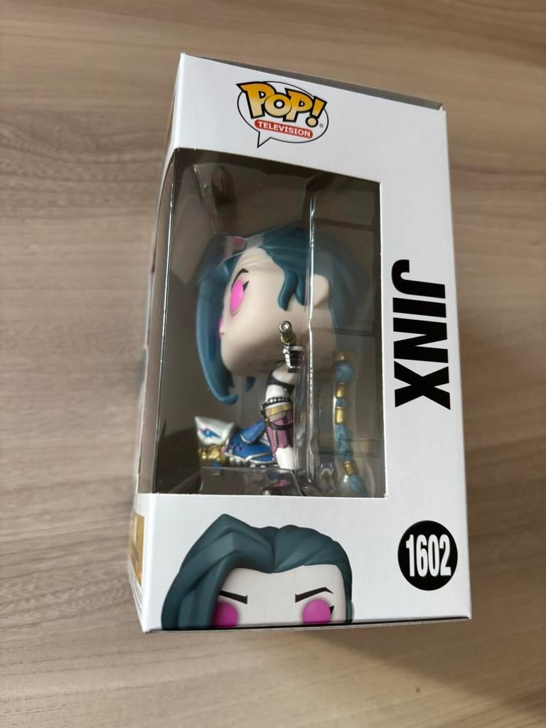 Jinx #1602 Funko Pop! - Arcane (League of Legends), Funko Europe, Ophalen of Verzenden, Zo goed als nieuw, 4th floor, 1 Queen Caroline St, London W6 9YN, Verenigd Koninkrijk