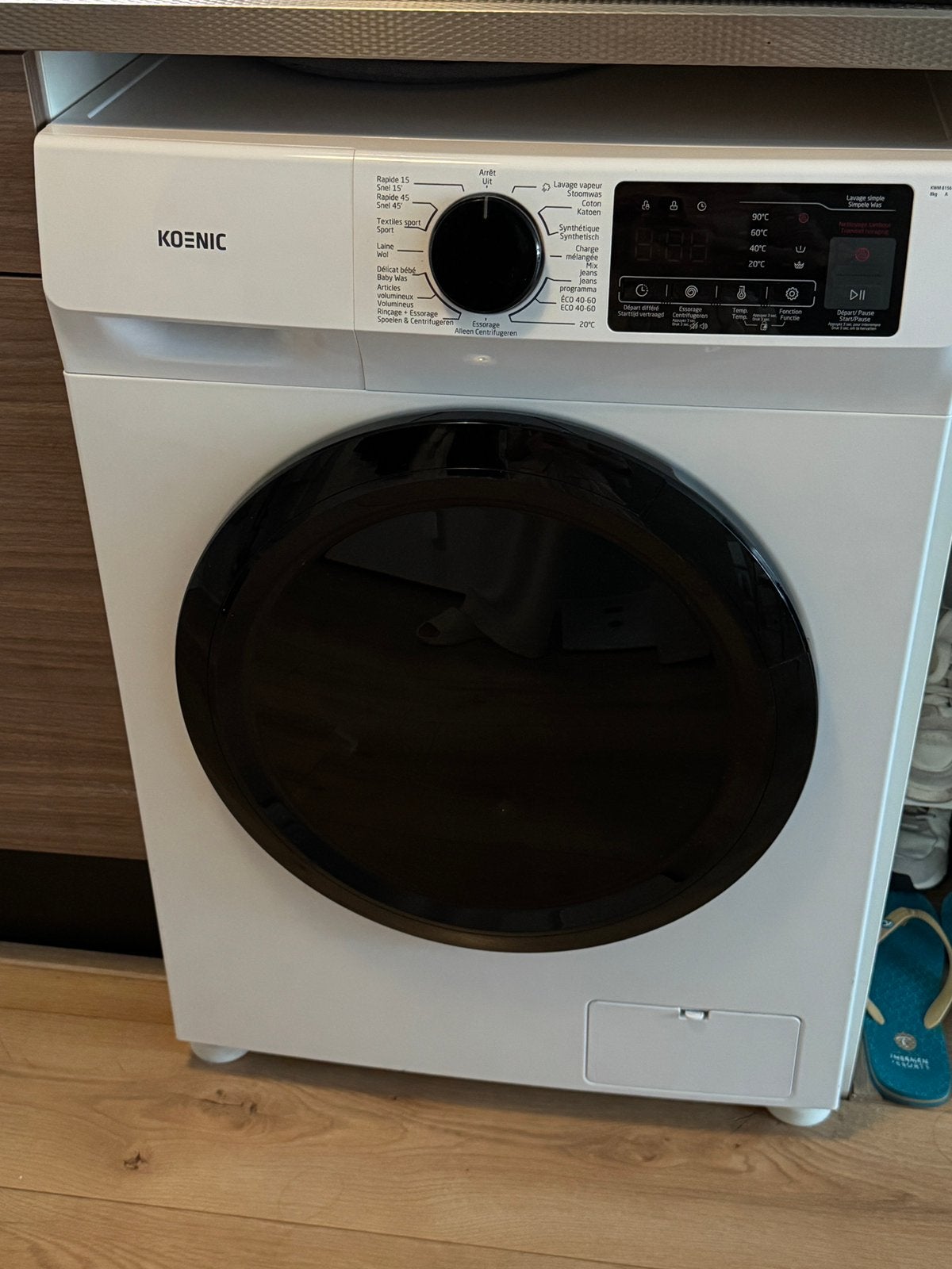 Washing machine, 6 tot 8 kg, Ophalen of Verzenden, Zo goed als nieuw, Minder dan 85 cm
