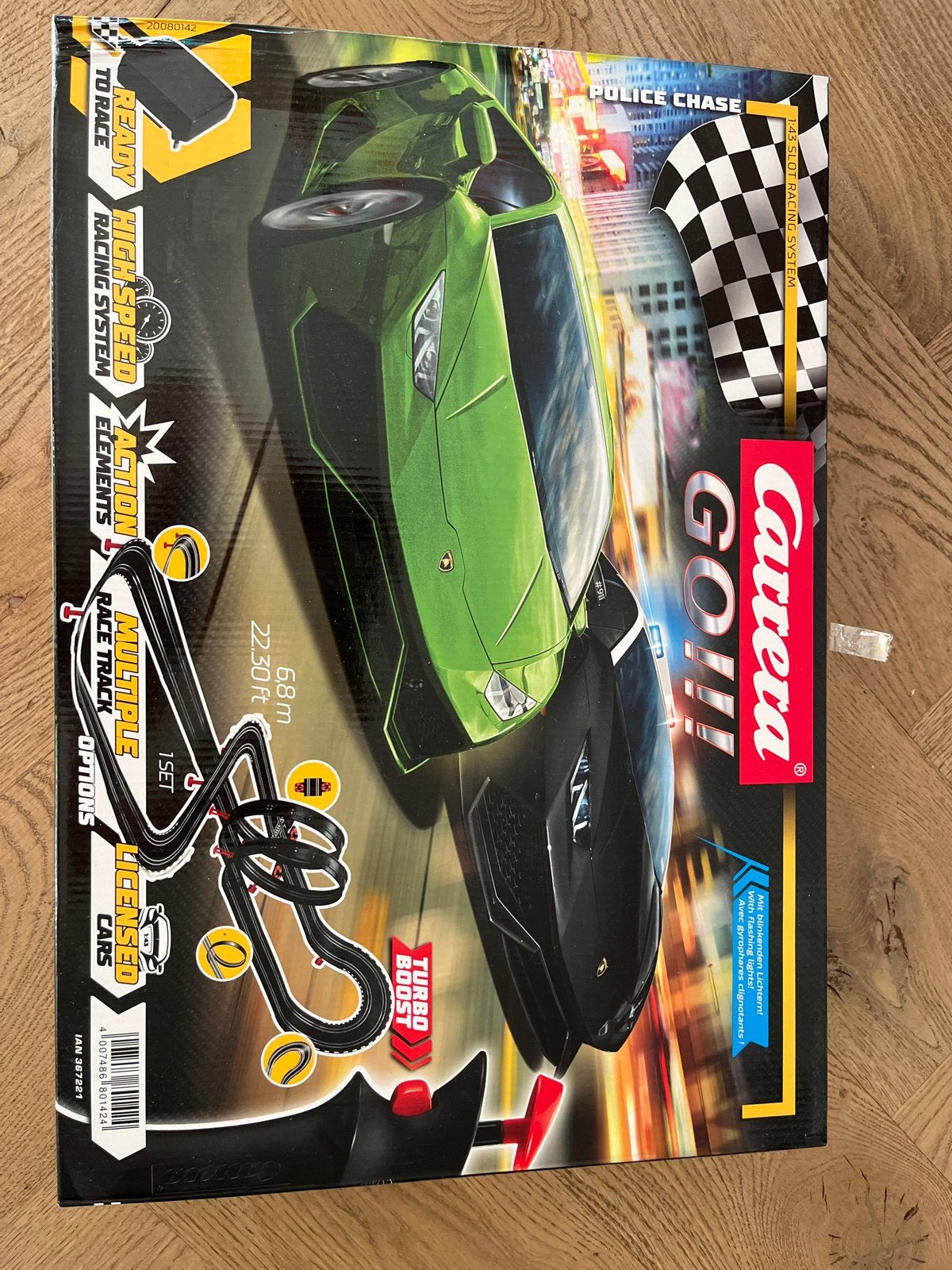 Carrera GO!!! Racebaan Lamborghini Police Chase, Racebaan, Carrera, Ophalen of Verzenden, Zo goed als nieuw