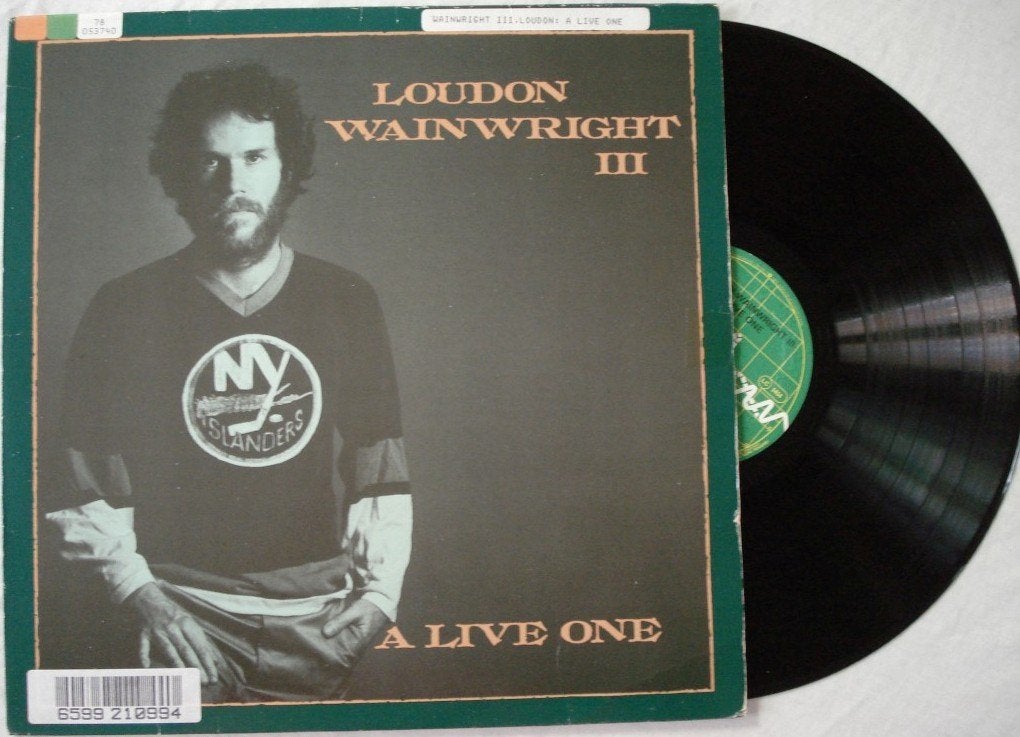 Loudon Wainwright III - A live one, LP, Gebruikt, Overige genres, Ophalen of Verzenden